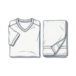 着替え・タオルイラスト